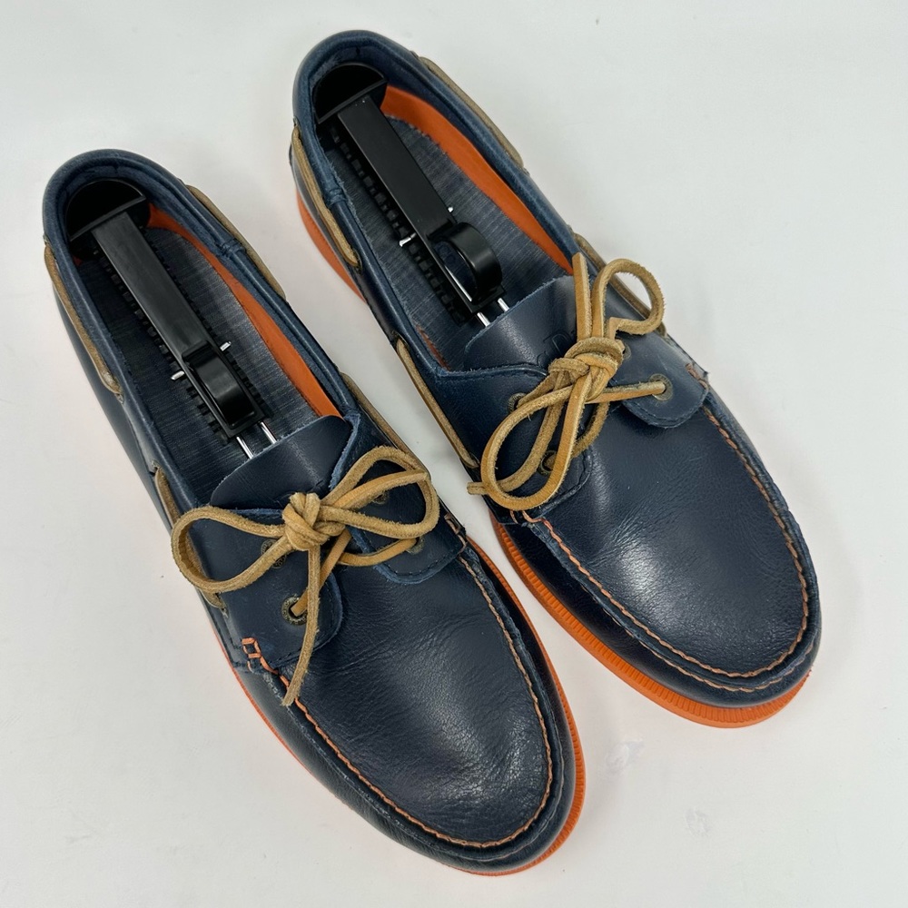 G.H Bass Hampton Men's Blue Loafers Slip On Shoes - Picture 5 of 15